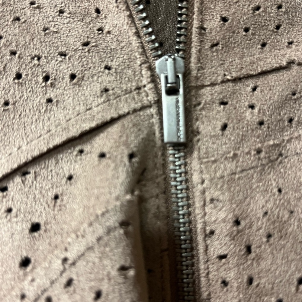 BCBG Max Azria faux suede jacket , size medium - Picture 3 of 5